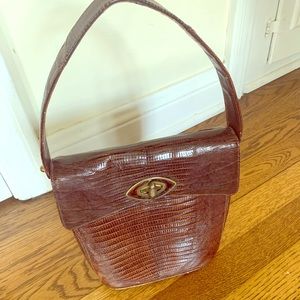Vintage alligator handbag/purse 1950s-1960s
